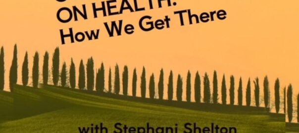 Conversations on Health podcast cover.